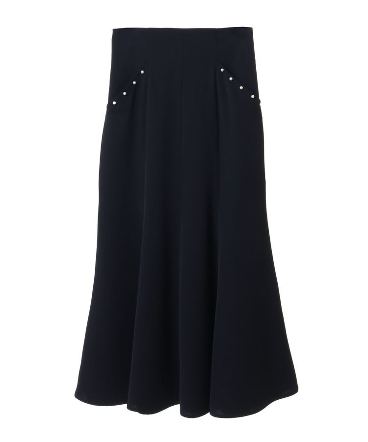 earth music&ecology「パール付きマーメイドスカート」|スカート|