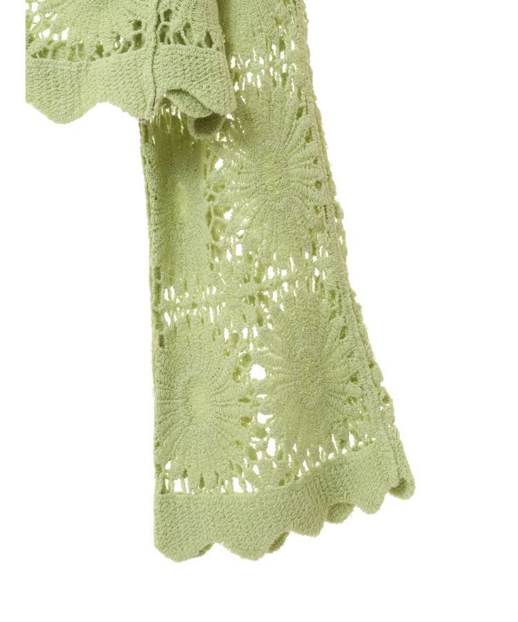 earth music&ecology「クロシェ風カーディガン」|カーディガン|