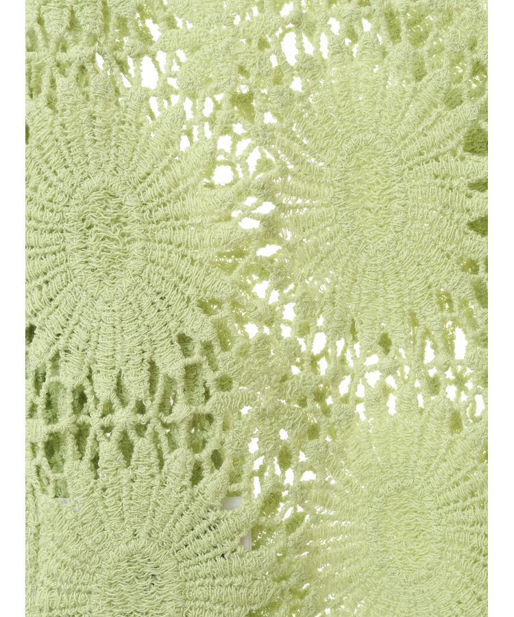 earth music&ecology「クロシェ風カーディガン」|カーディガン|