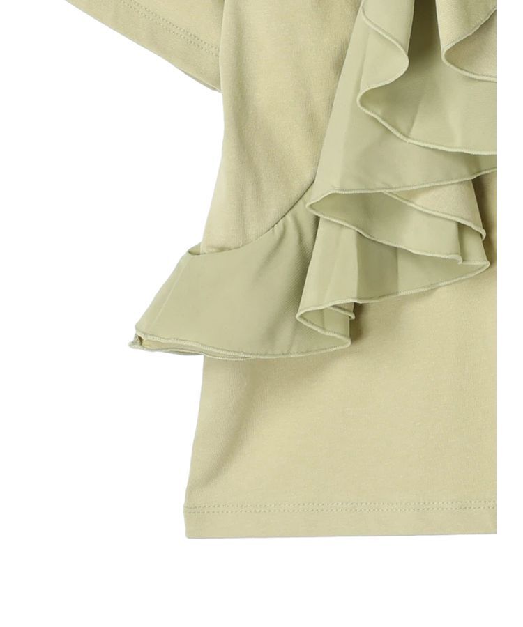 earth music&ecology「アシメフリルプルオーバー」|Tシャツ・カットソー|