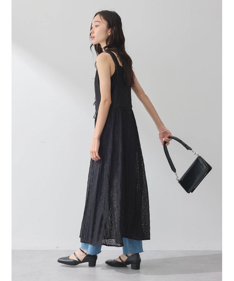 earth music&ecology「フラワーレースキャミワンピース」|ワンピース|