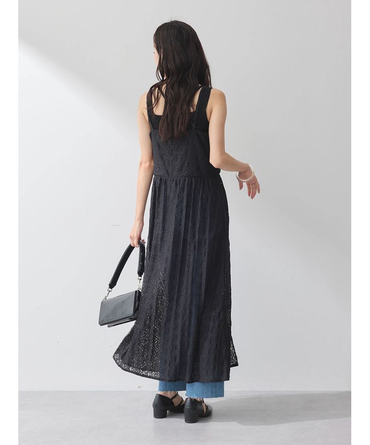earth music&ecology「フラワーレースキャミワンピース」|ワンピース|