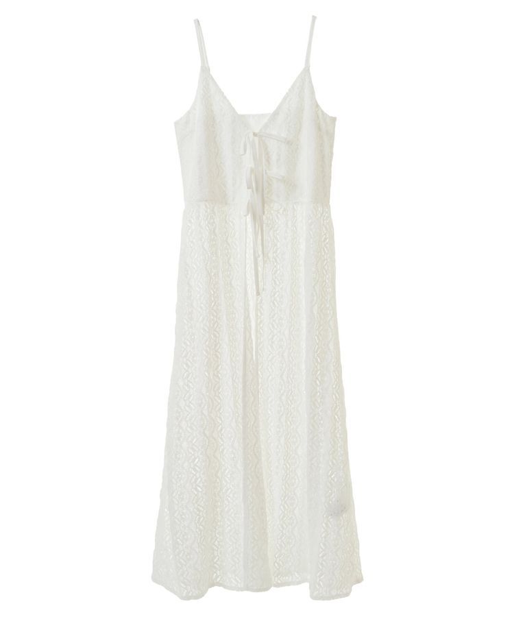 earth music&ecology「フラワーレースキャミワンピース」|ワンピース|