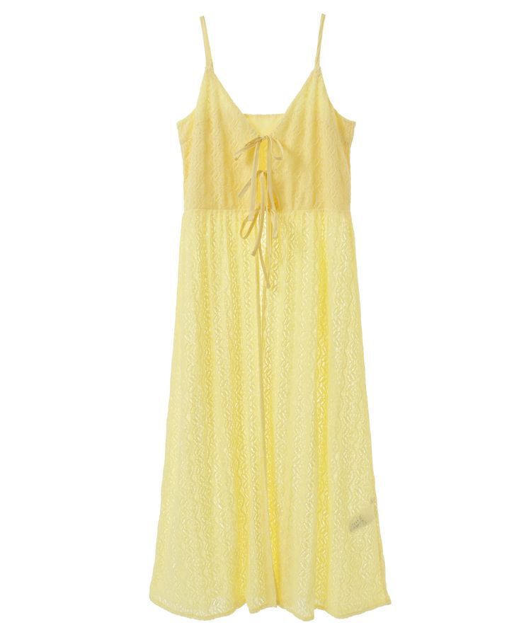 earth music&ecology「フラワーレースキャミワンピース」|ワンピース|