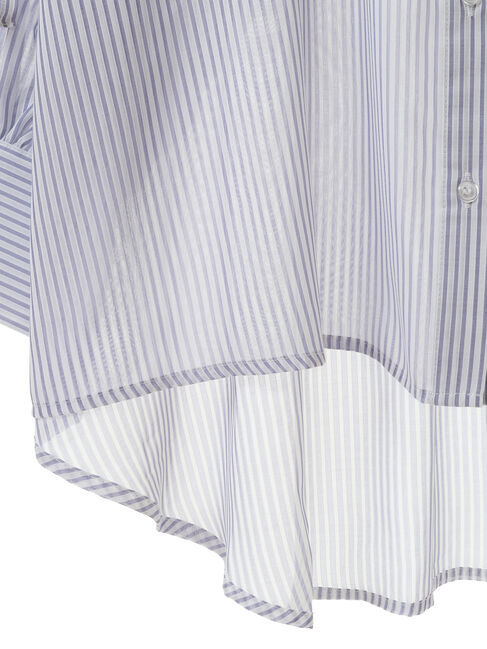 earth music&ecology「袖スリットリボンロングシャツ」|シャツ・ブラウス|