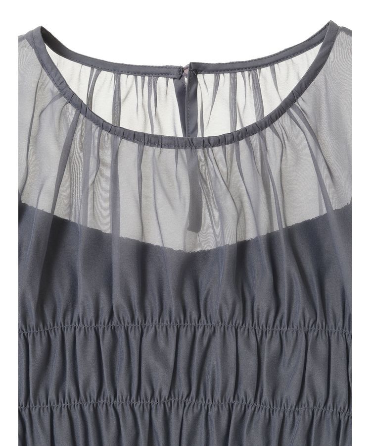 earth music&ecology「SET2点シースルーブラウス付きキャミワンピース」|ワンピース|