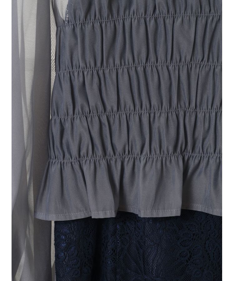 earth music&ecology「SET2点シースルーブラウス付きキャミワンピース」|ワンピース|