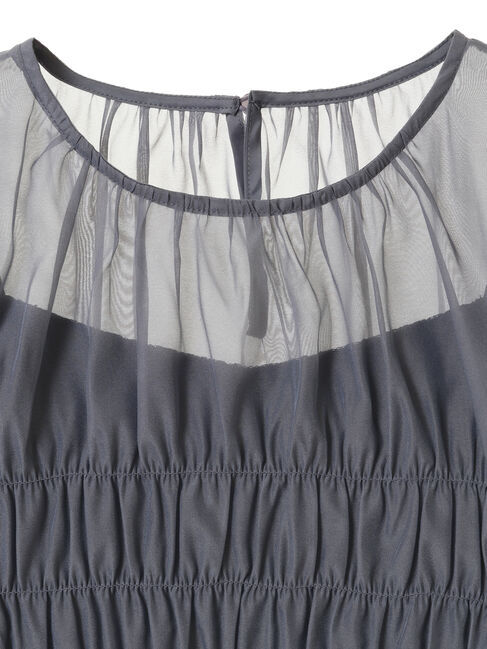 earth music&ecology「SET2点シースルーブラウス付きキャミワンピース」|ワンピース|