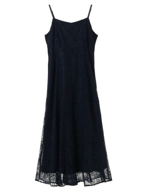 earth music&ecology「SET2点シースルーブラウス付きキャミワンピース」|ワンピース|