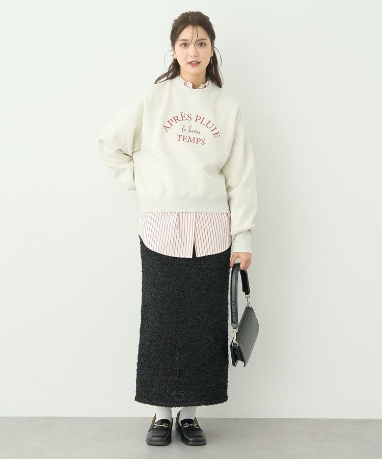 earth music&ecology「アソートロゴショートスウェット」|スウェット・ジャージ|