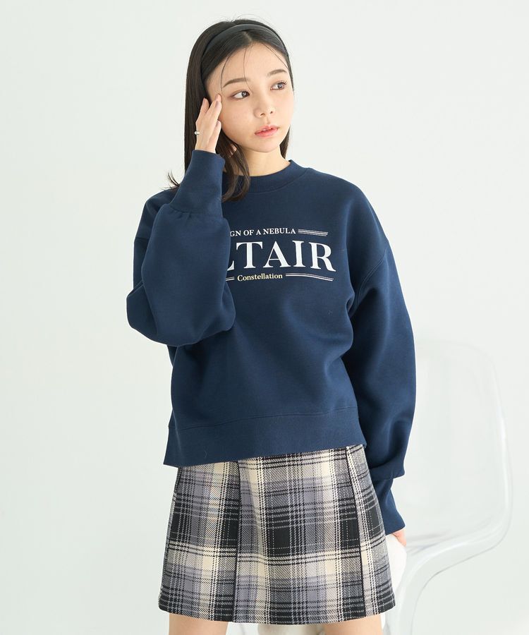 earth music&ecology「アソートロゴショートスウェット」|スウェット・ジャージ|