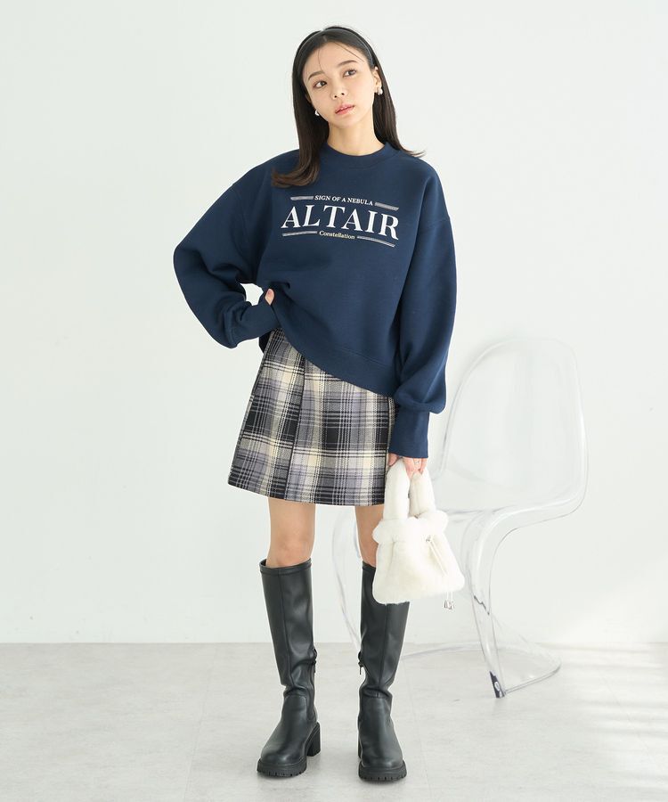 earth music&ecology「アソートロゴショートスウェット」|スウェット・ジャージ|