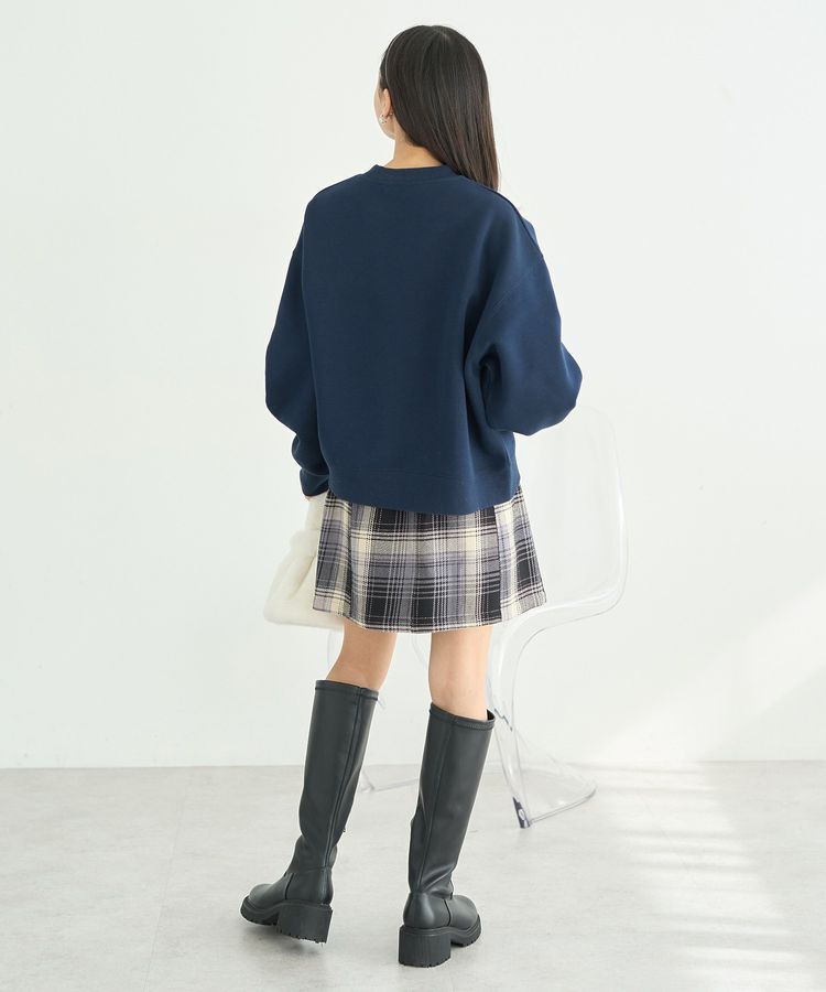 earth music&ecology「アソートロゴショートスウェット」|スウェット・ジャージ|