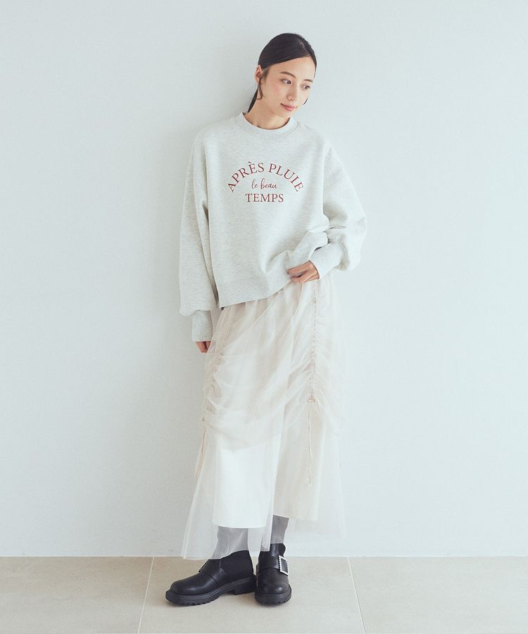 earth music&ecology「アソートロゴショートスウェット」|スウェット・ジャージ|