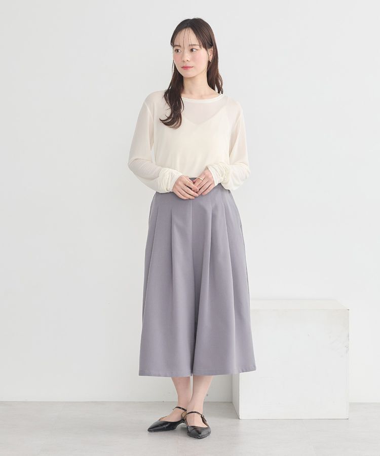 earth music&ecology「選べる丈タックスカーチョ」|その他|