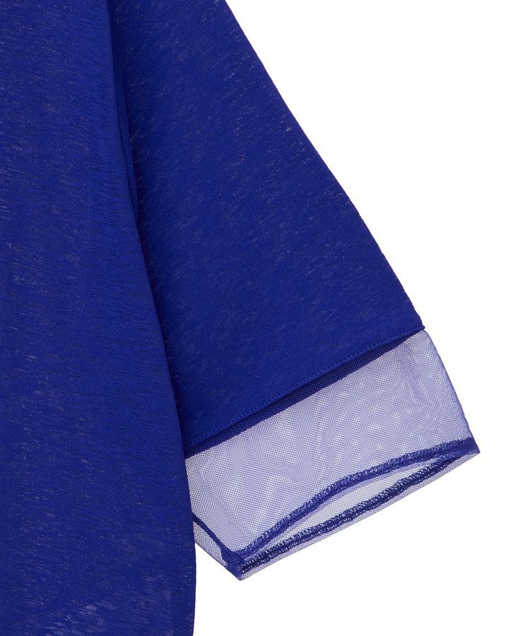 earth music&ecology「シアースリーブ半袖プルオーバー」|Tシャツ・カットソー|