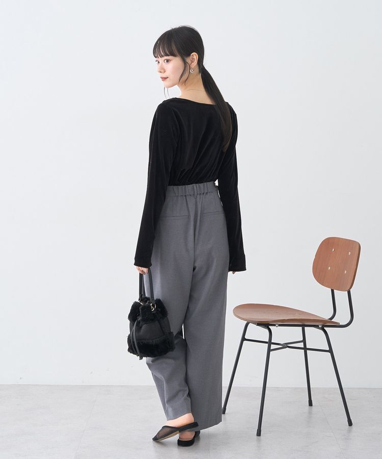 earth music&ecology「ウエストタブタックパンツ」|その他|