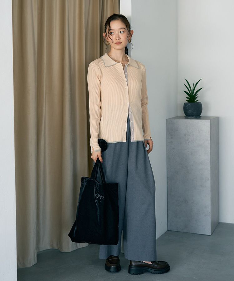 earth music&ecology「ウエストタブタックパンツ」|その他|