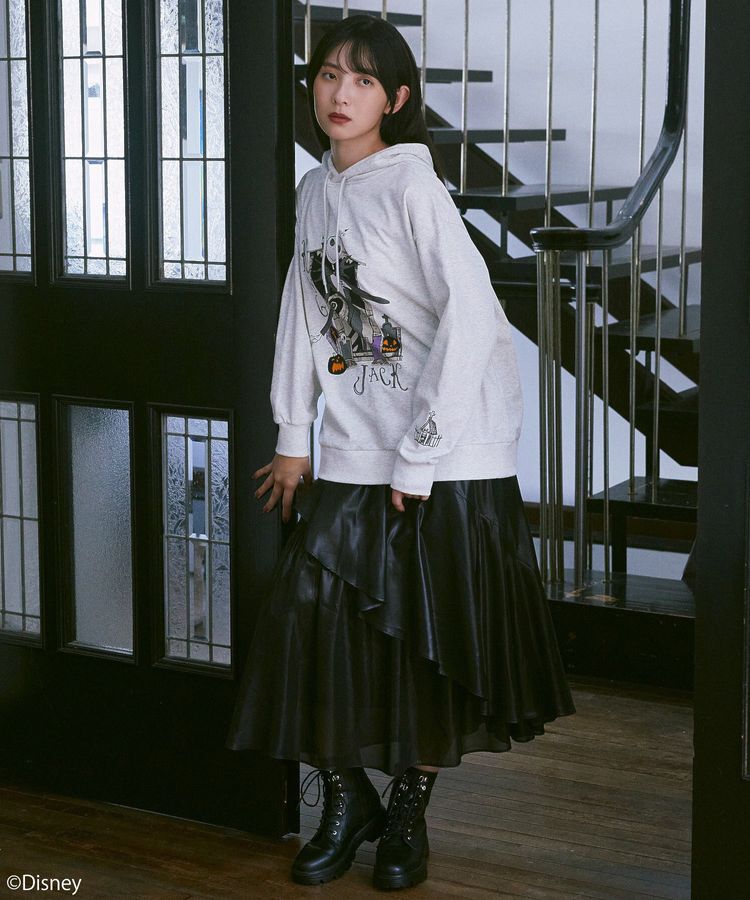 earth music&ecology「ナイトメア/アソートプリントパーカー」|スウェット・ジャージ|