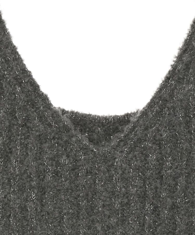 earth music&ecology「MIXカラーブークレニットビスチェ」|ベスト・ジレ|