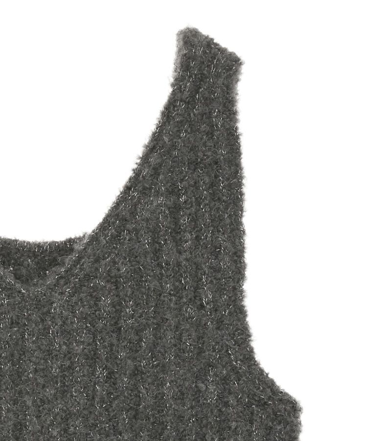 earth music&ecology「MIXカラーブークレニットビスチェ」|ベスト・ジレ|