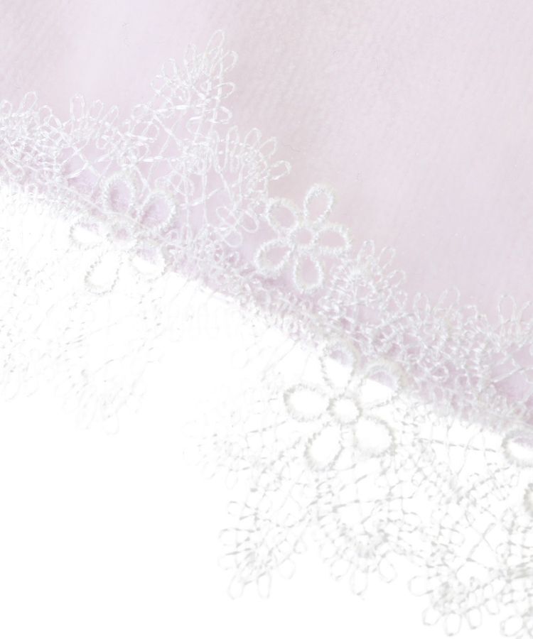 Maison de FLEUR「サイドレースタオルハンカチ」|ハンカチ|