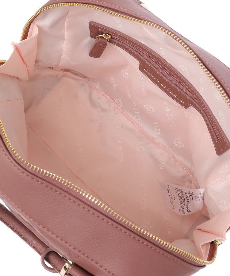 Maison de FLEUR「モノグラムトラペゾイドバッグ」|ハンドバッグ|