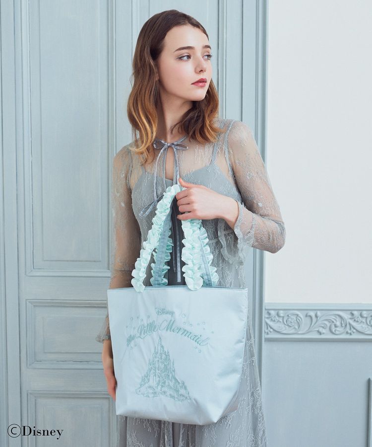Maison de FLEUR「Ariel/フリルハンドルトート」|トートバッグ|