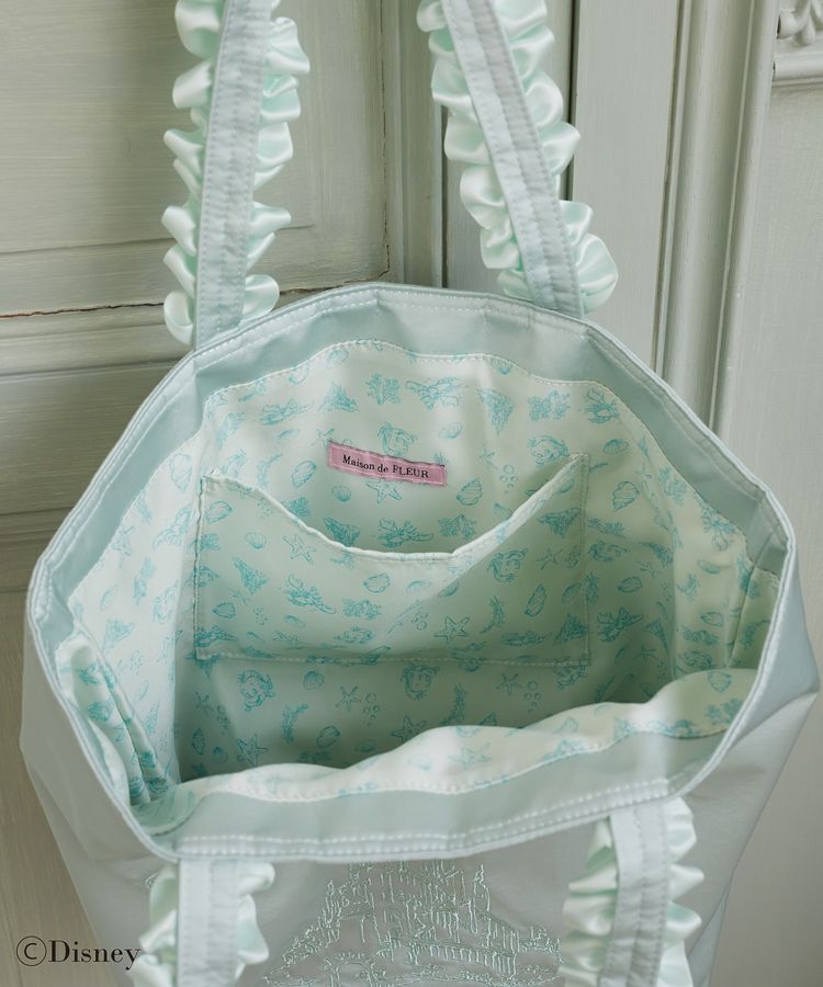 Maison de FLEUR「Ariel/フリルハンドルトート」|トートバッグ|