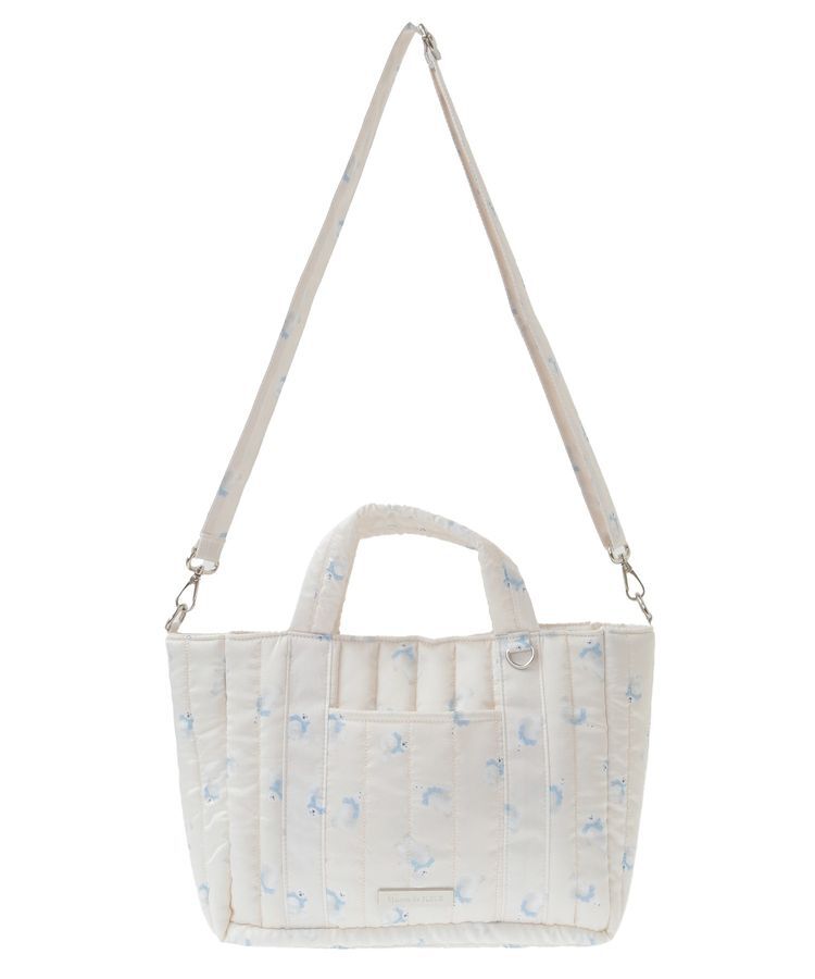 Maison de FLEUR「シロクマキルトショルダーバッグ」|ショルダー・メッセンジャー|