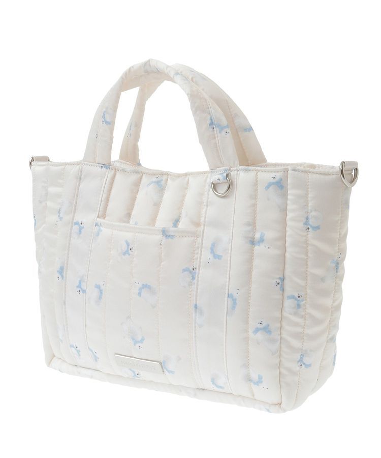 Maison de FLEUR「シロクマキルトショルダーバッグ」|ショルダー・メッセンジャー|