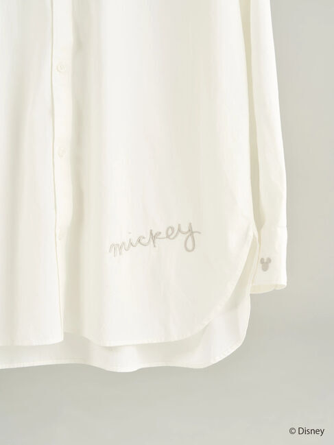  「ベーシックスリムシャツ/Mickey」|シャツ・ブラウス|