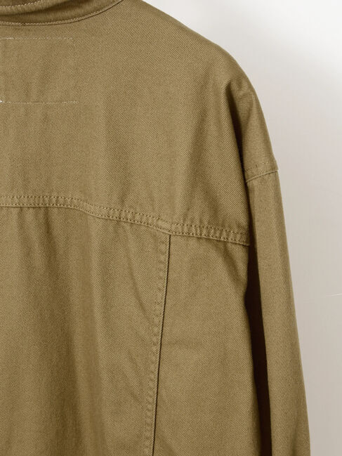  「ヘビーウエイトarmyオーバーシャツ」|スーツ|