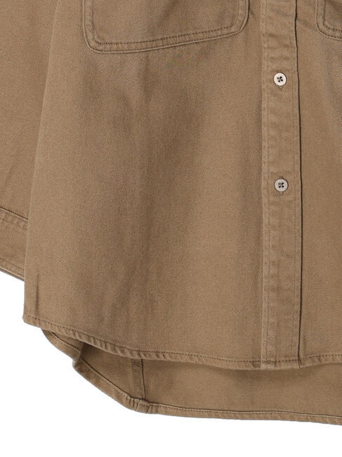  「ヘビーウエイトarmyオーバーシャツ」|スーツ|