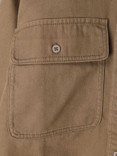  「ヘビーウエイトarmyオーバーシャツ」|スーツ|