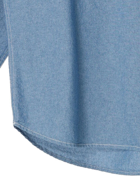  「ダンガリーシャツチュニック」|チュニック|