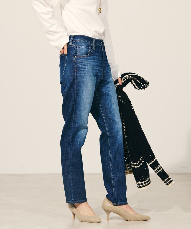 AMERICAN HOLIC「テーパードデニムパンツ」|デニム|