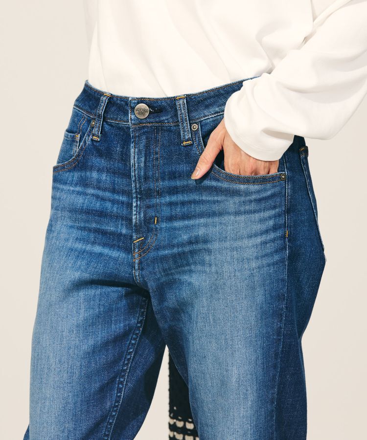 AMERICAN HOLIC「テーパードデニムパンツ」|デニム|