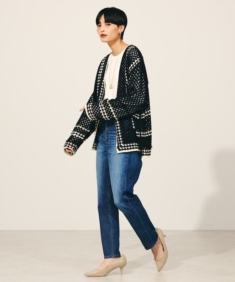 AMERICAN HOLIC「テーパードデニムパンツ」|デニム|