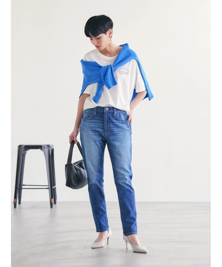 AMERICAN HOLIC「テーパードデニムパンツ」|デニム|