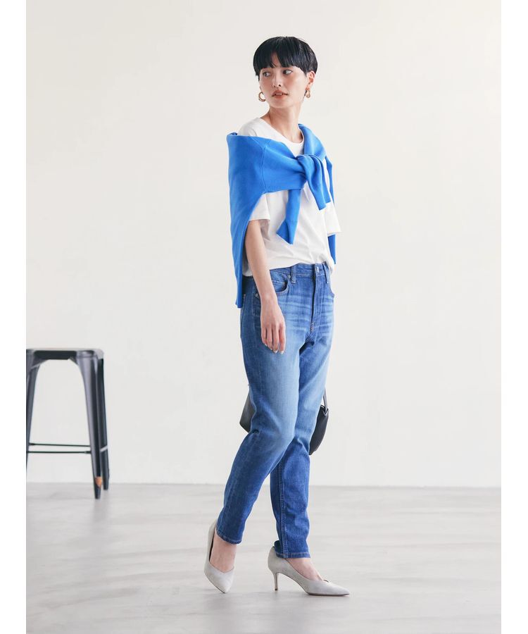 AMERICAN HOLIC「テーパードデニムパンツ」|デニム|