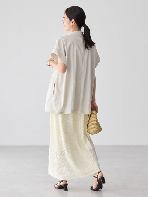 AMERICAN HOLIC「接触冷感Wボタンジレ」|テーラードジャケット|