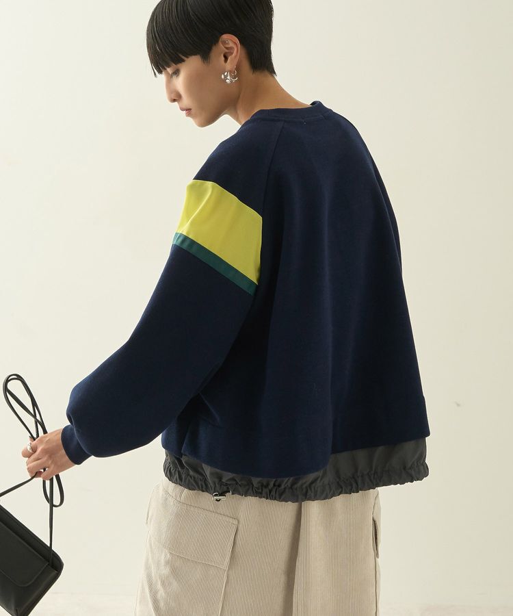 AMERICAN HOLIC「ドロストライン切替ポンチプルオーバー」|スウェット・ジャージ|