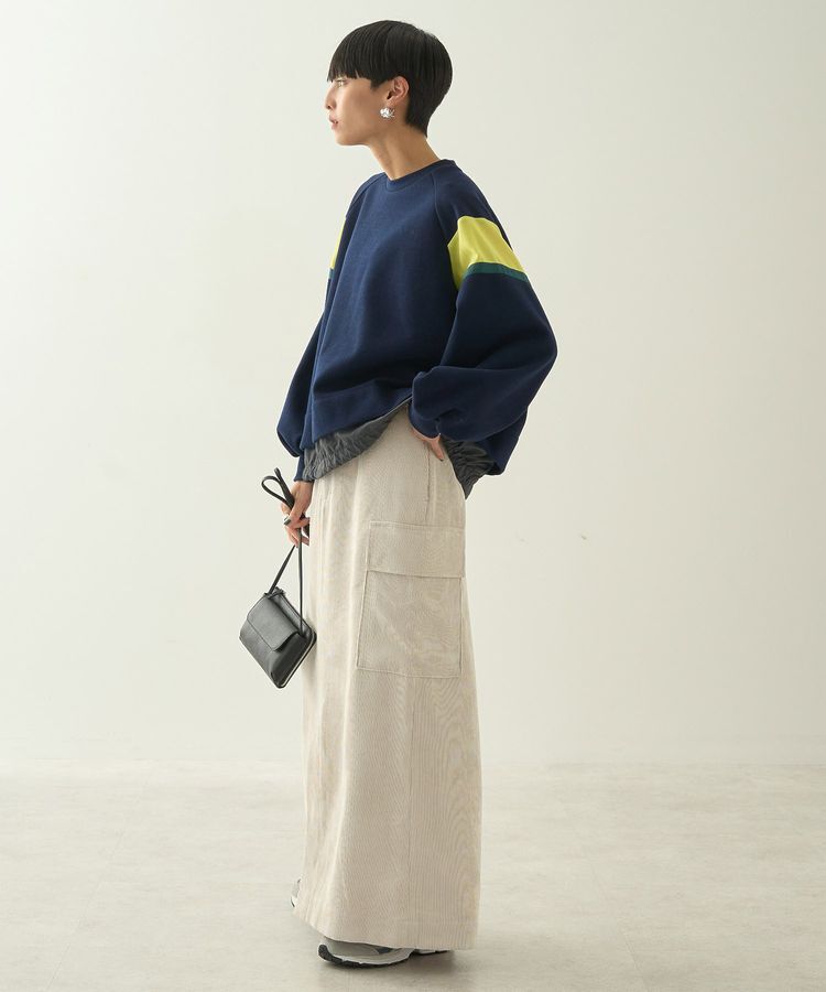 AMERICAN HOLIC「ドロストライン切替ポンチプルオーバー」|スウェット・ジャージ|