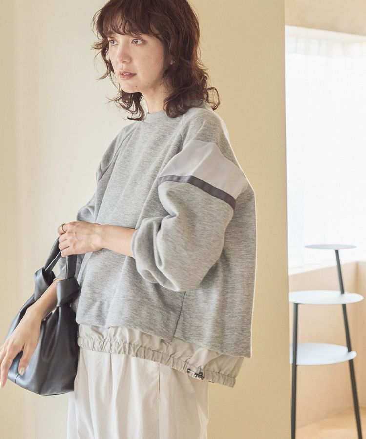 AMERICAN HOLIC「ドロストライン切替ポンチプルオーバー」|スウェット・ジャージ|