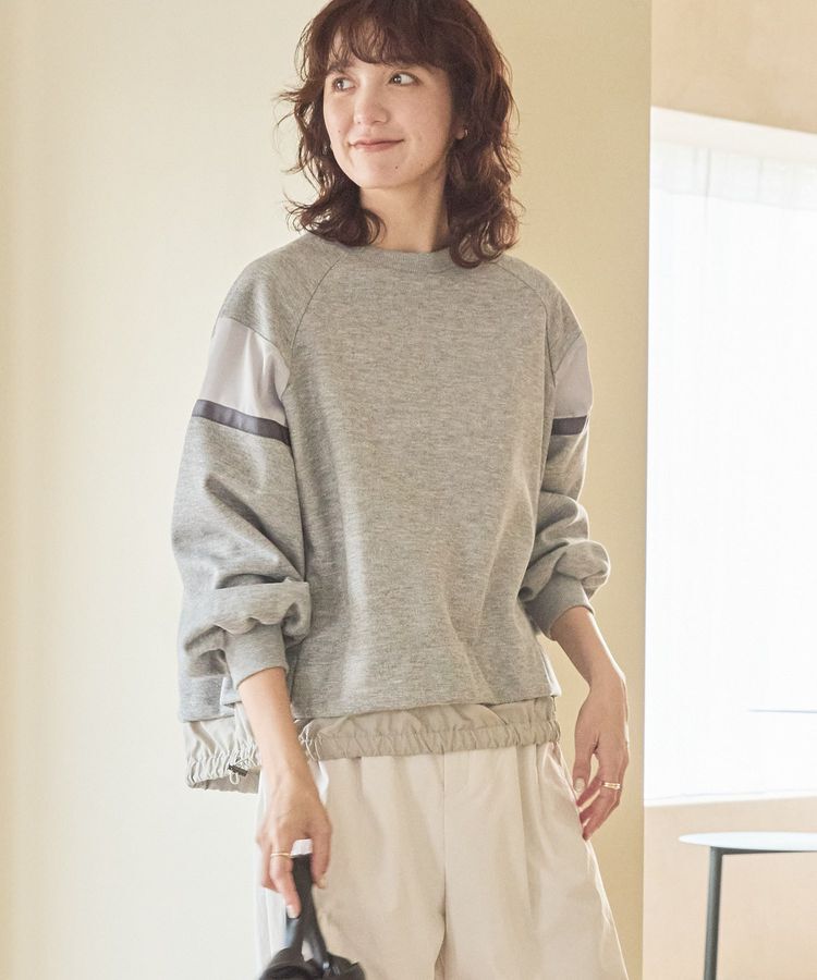 AMERICAN HOLIC「ドロストライン切替ポンチプルオーバー」|スウェット・ジャージ|