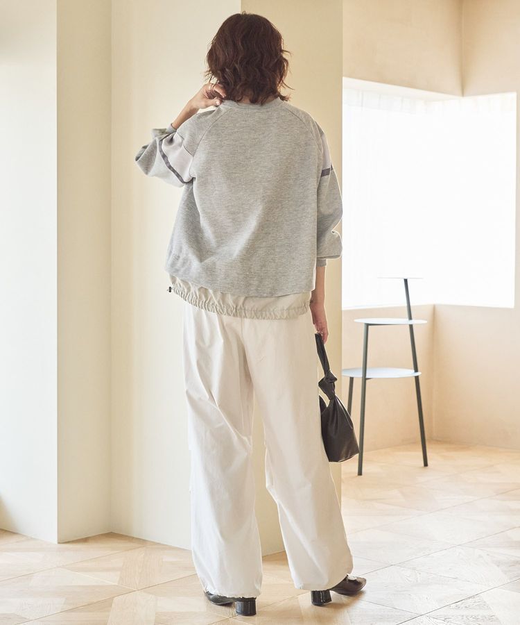 AMERICAN HOLIC「ドロストライン切替ポンチプルオーバー」|スウェット・ジャージ|