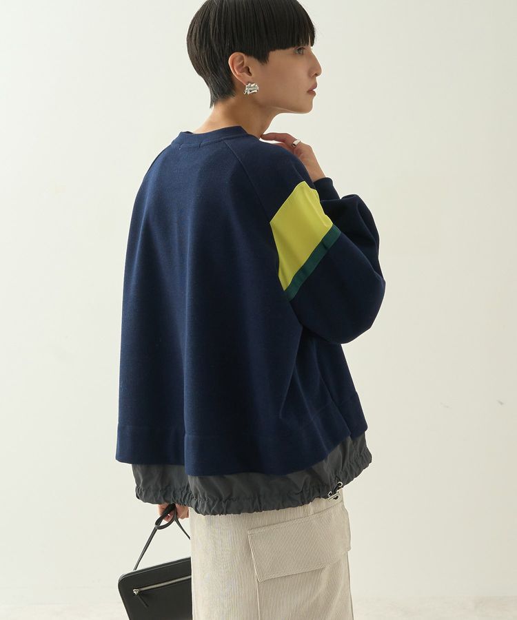 AMERICAN HOLIC「ドロストライン切替ポンチプルオーバー」|スウェット・ジャージ|