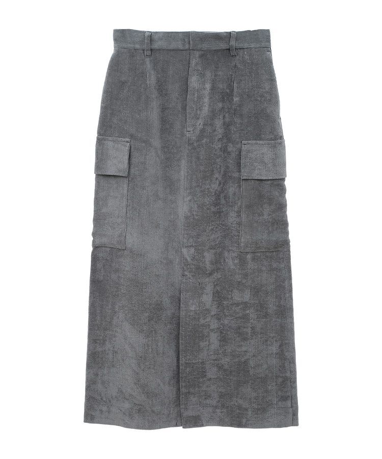 AMERICAN HOLIC「コーデュロイサイドポケットタイトスカート」|タイト|