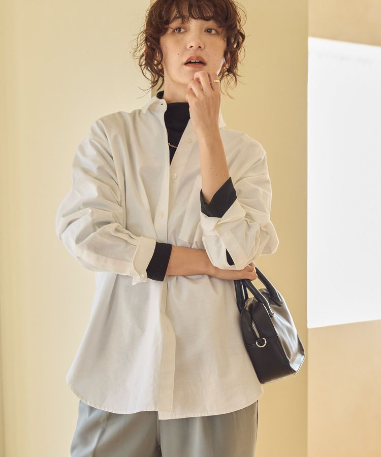 AMERICAN HOLIC「UVカットリサイクルコットンオックスシャツ」|シャツ・ブラウス|